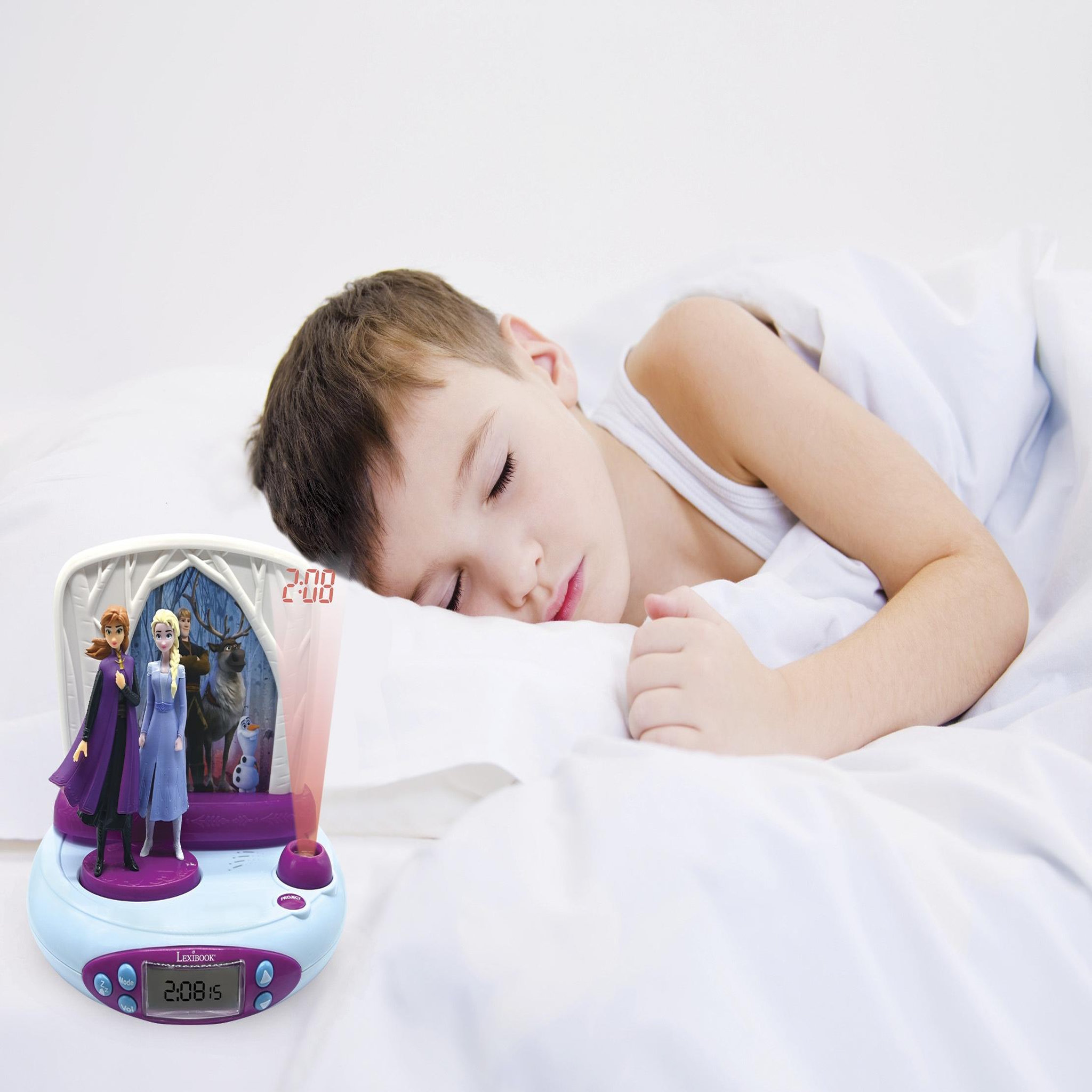 Voir la diapositive 6 : Lexibook Réveil rp510fz projecteur disney frozen ii