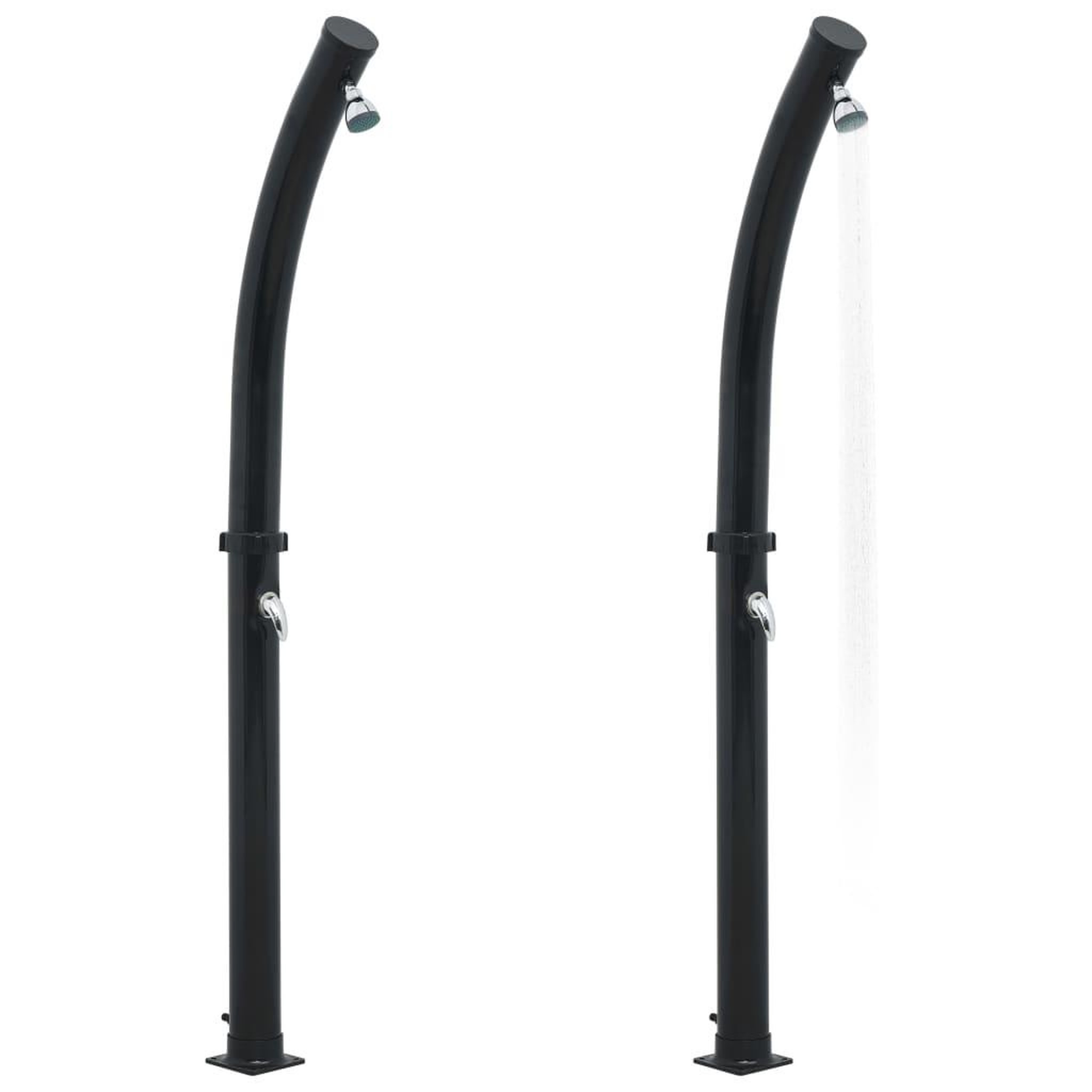Voir la diapositive 3 : VIDAXL Douche solaire noir 214 cm 20 l