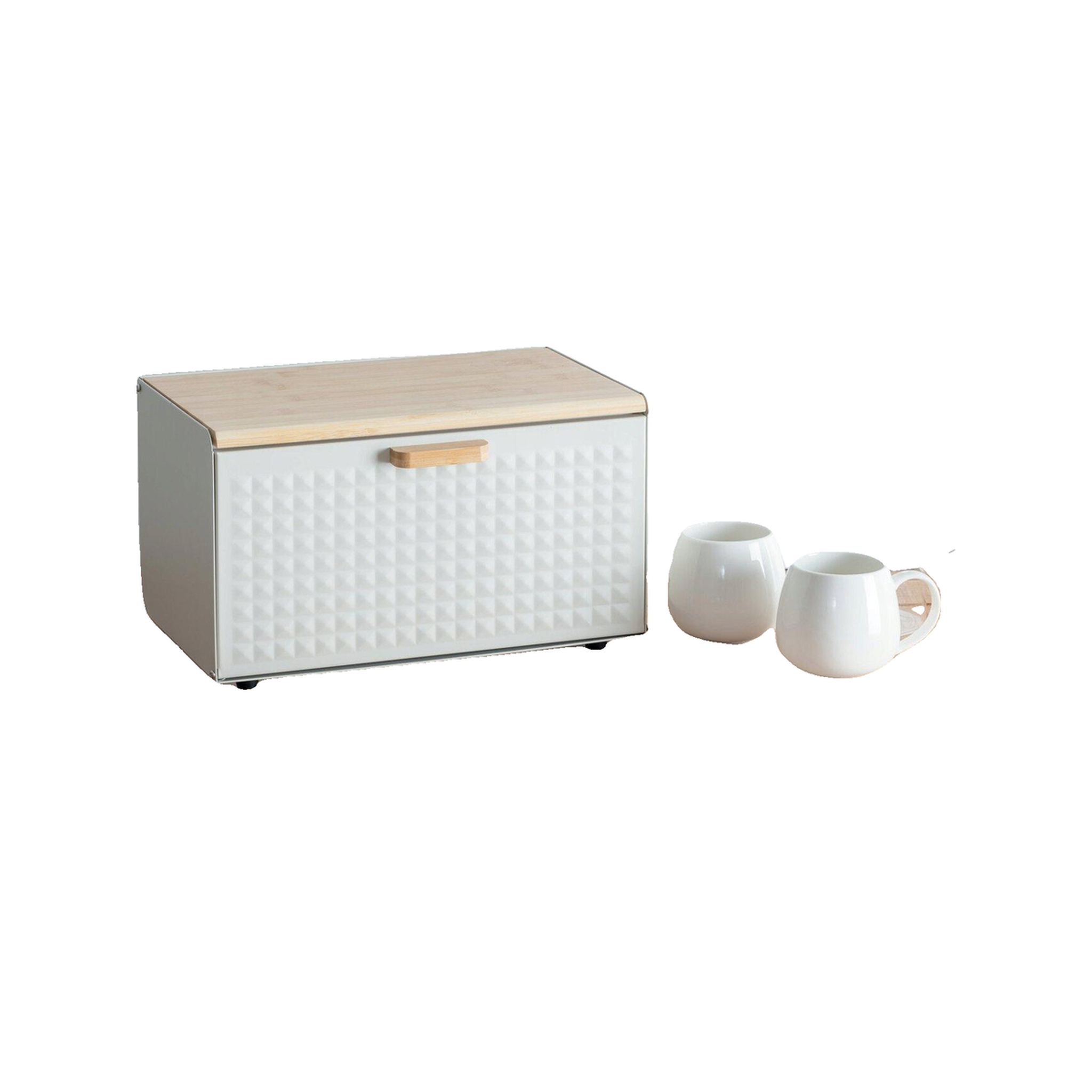 Voir la diapositive 2 : FIVE Boîte à pain 5Five SENSIA en acier inoxydable 15 litres