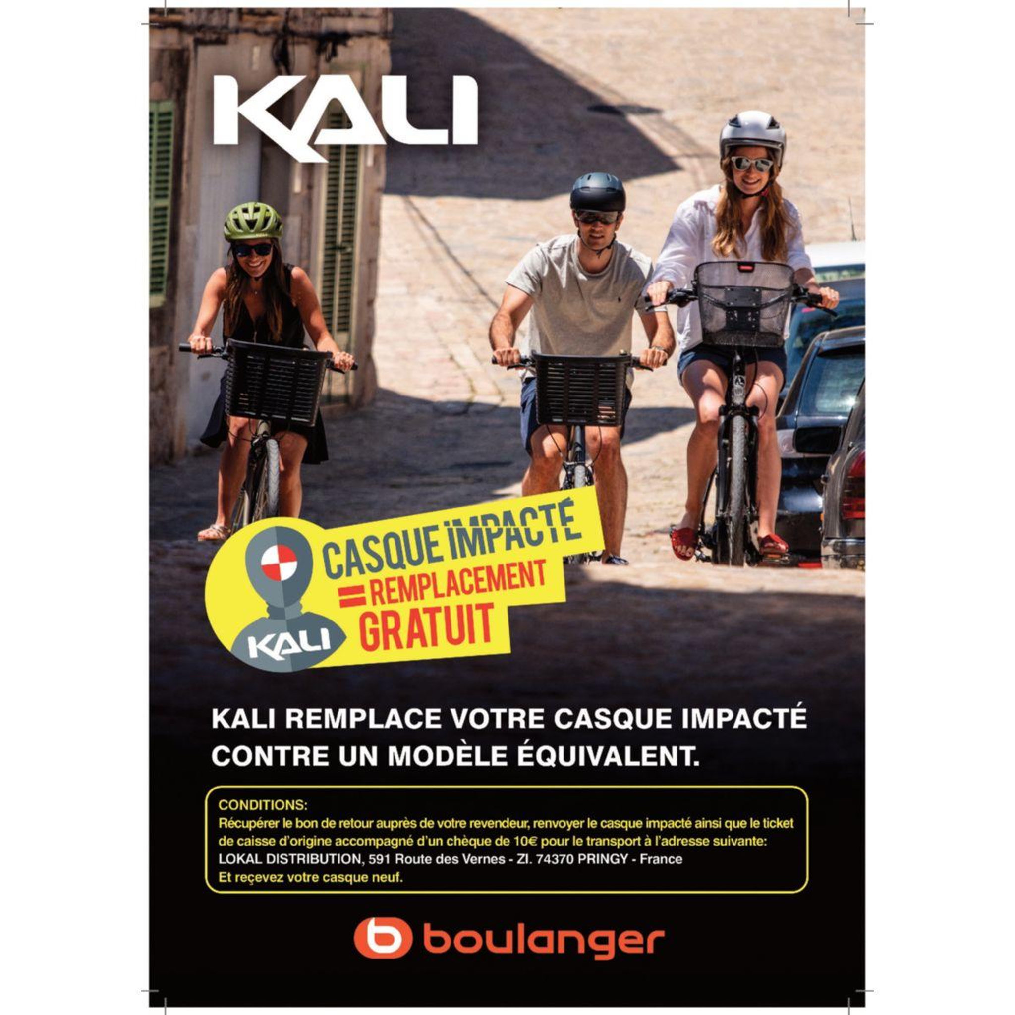 Voir la diapositive 2 : KALI PROTECTIVES Casque vélo danu s/m noir mat