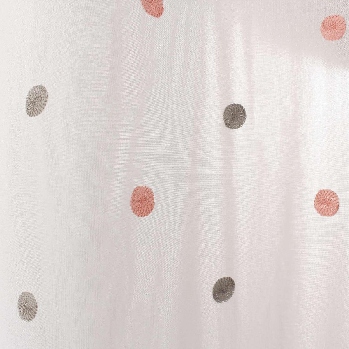 TOILINUX Voilage plumetis