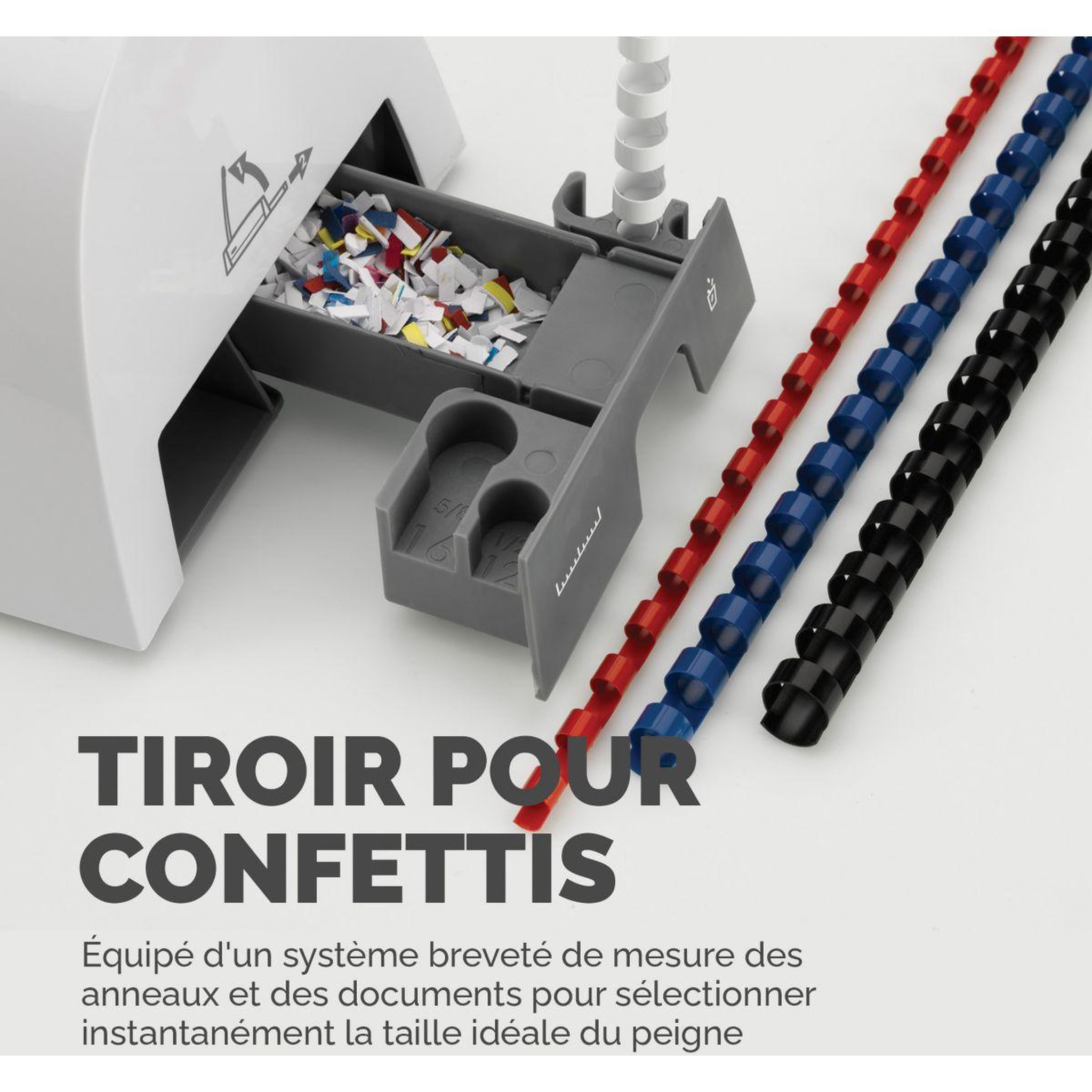 Voir la diapositive 4 : Fellowes Relieuse Starlet 2+ A4