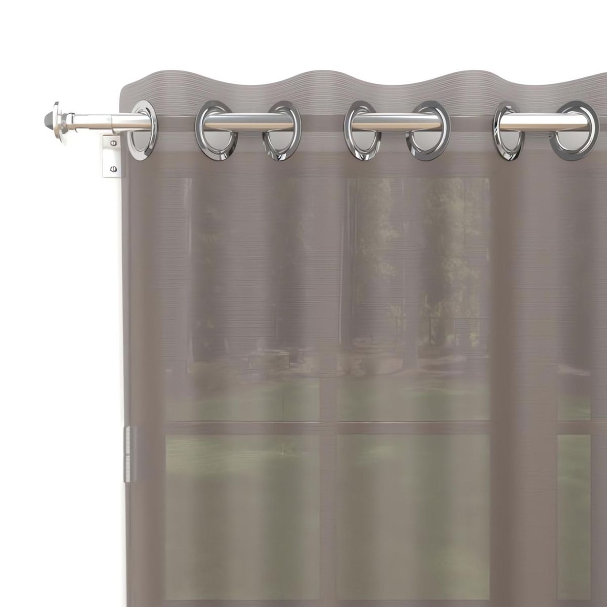 SOLEIL D'OCRE Voilage à oeillets ALIX, par Soleil d'ocre