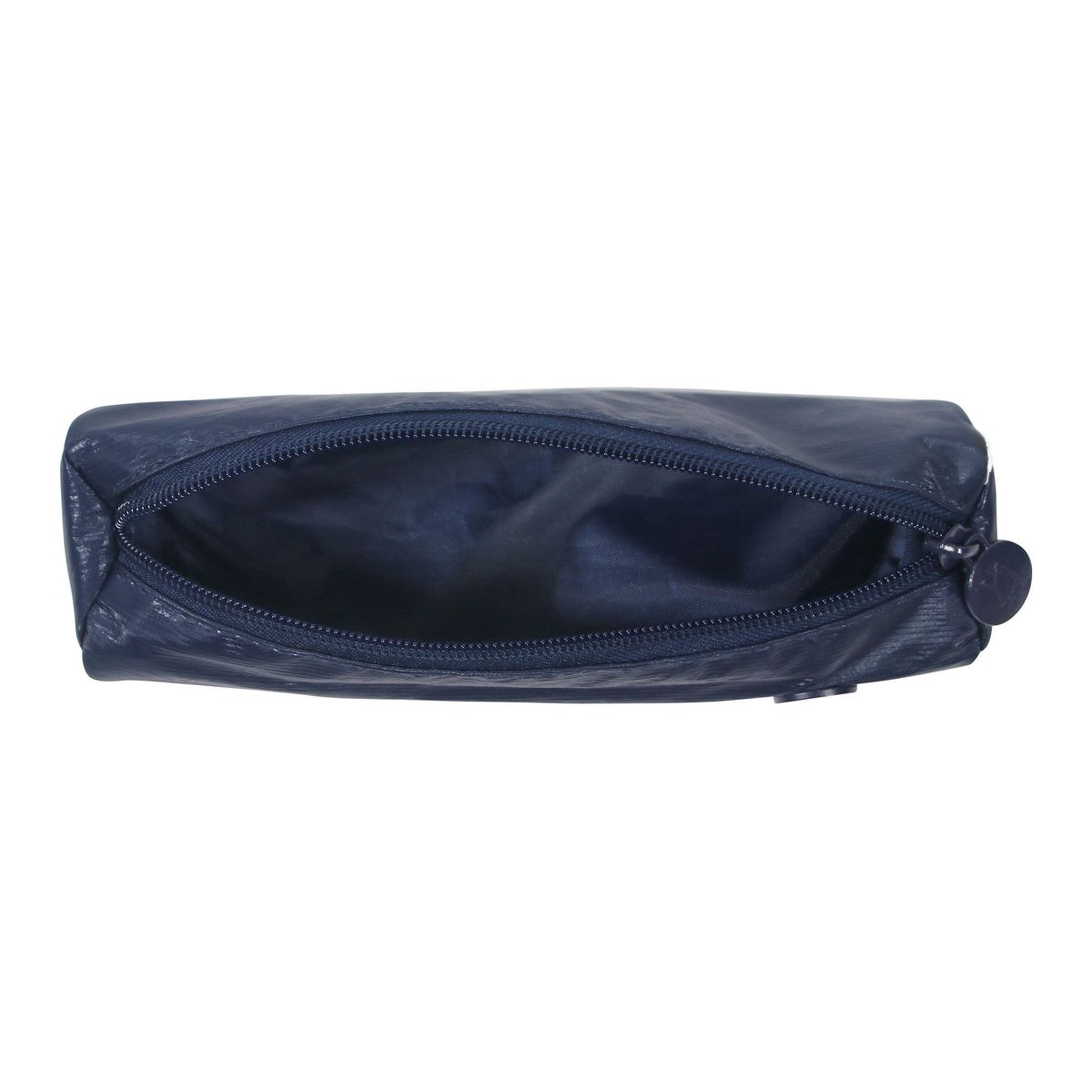 Voir la diapositive 5 : YOUNG'S ATTITUDE Trousse scolaire ronde synthétique bleu marine