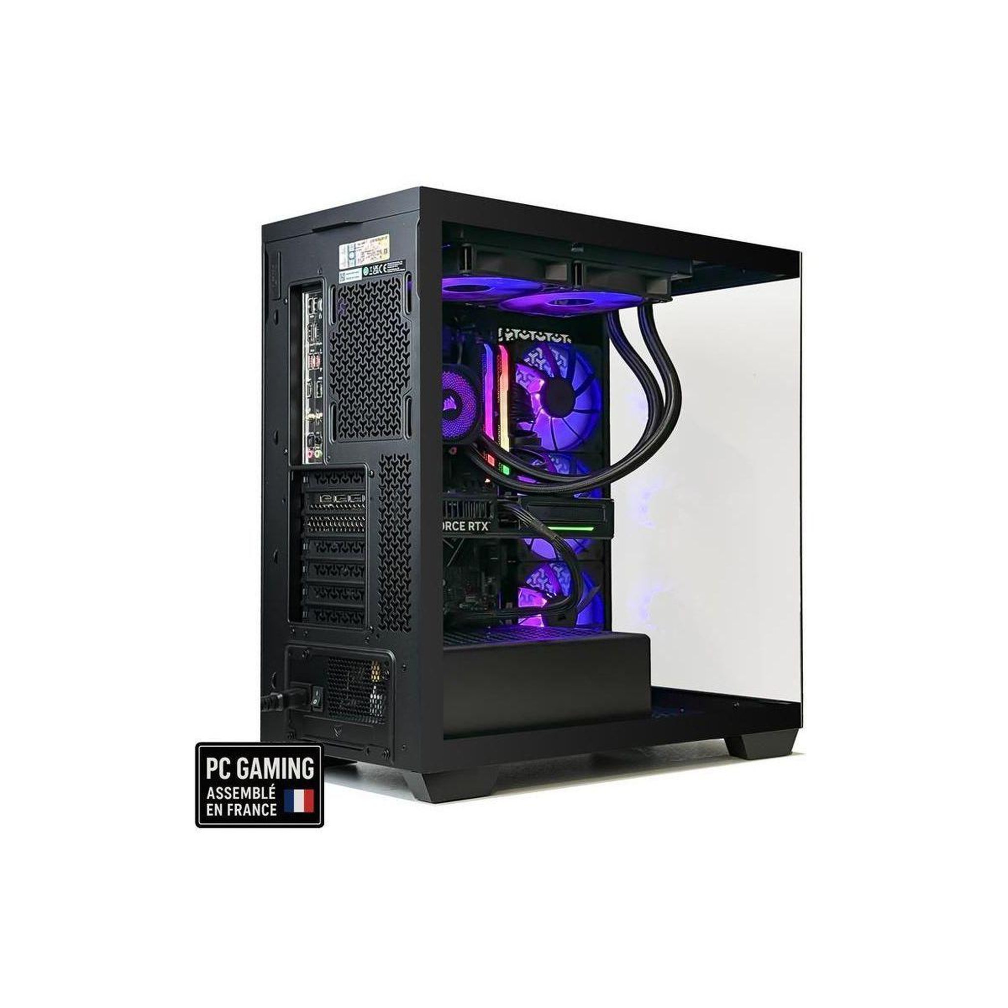 Voir la diapositive 4 : Corsair PC Gamer 3500X – AMD Ryzen 7 9800X3D – NVIDIA GeForce RTX 5080 – 32 Go RAM DDR5 – SSD 1 To