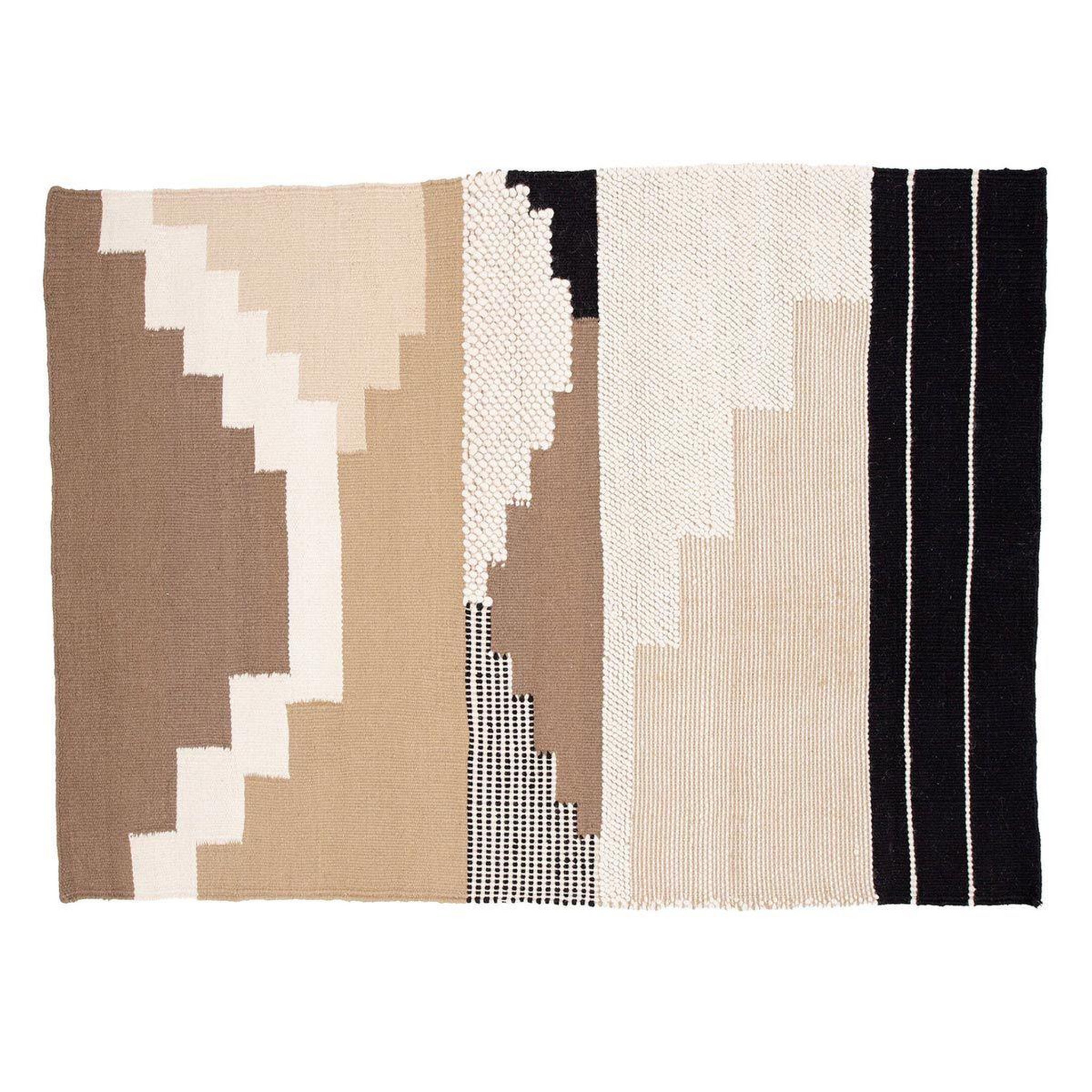 Paris Prix Tapis déco en laine  aston  202x300cm multicolore