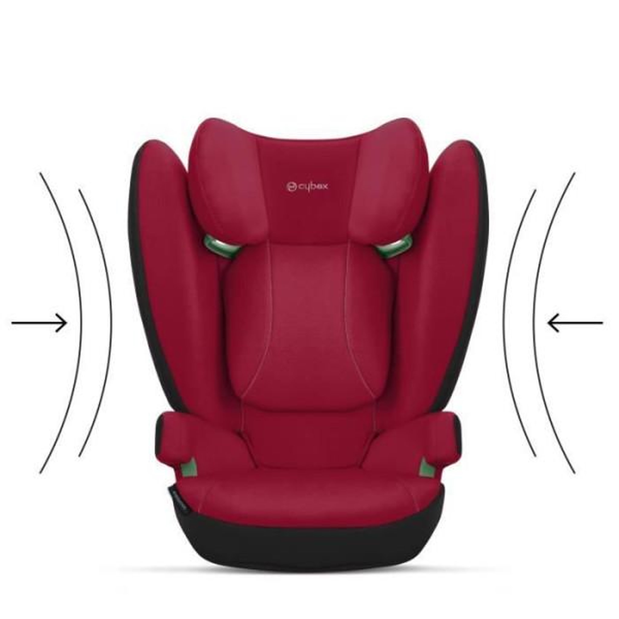 Voir la diapositive 6 : CYBEX Siege Auto  CBX by CYBEX SOLUTION B I-FIX 3 a 12 ans - Groupe 2/3 - 100 a 150 cm Red | red