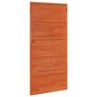 Voir la diapositive 2 : VIDAXL Porte de grange marron cire 100x208 cm bois massif de pin
