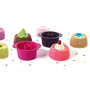 Lot de 4 moules individuels silicone Angel cake