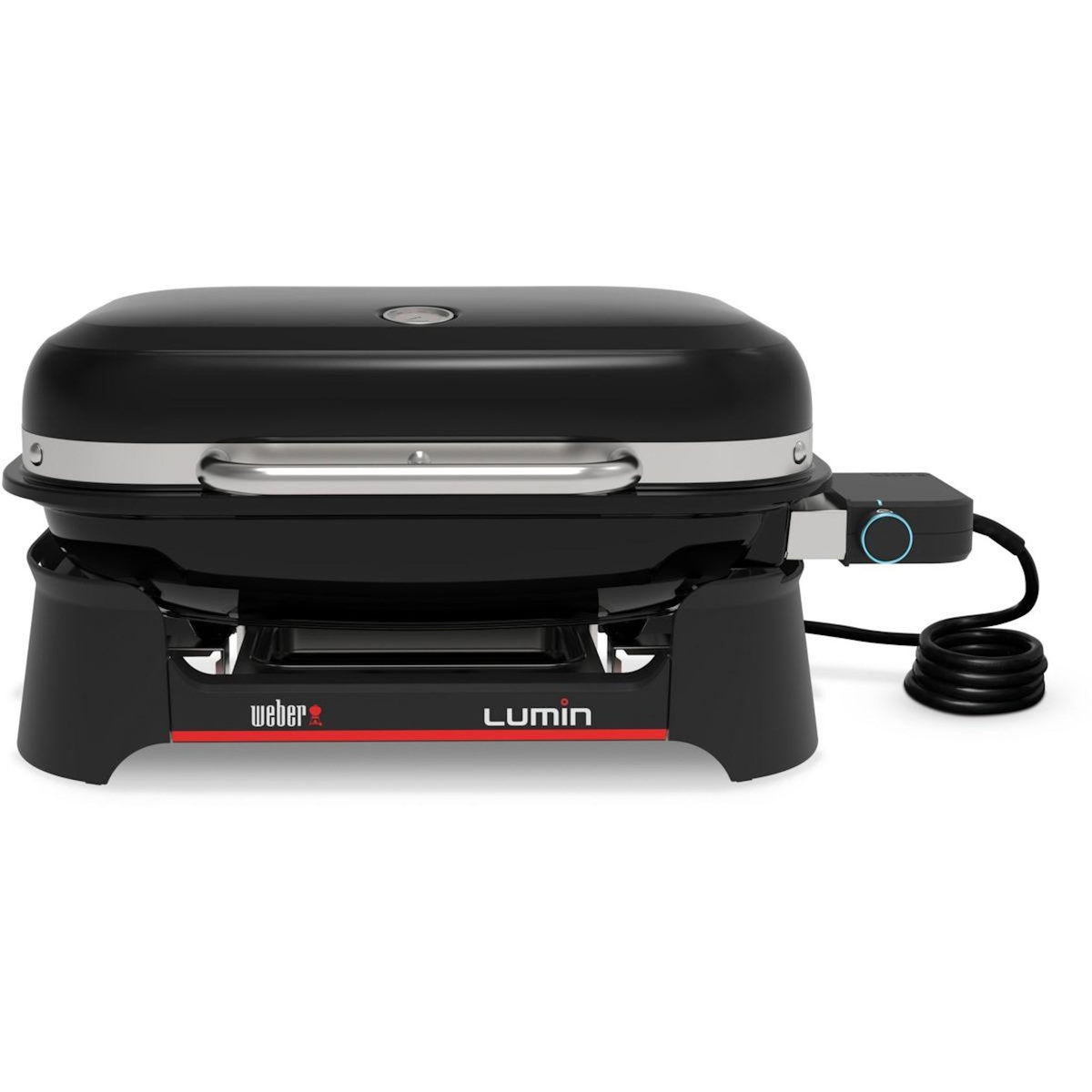 Weber Barbecue électrique Electrique Lumin + plancha black
