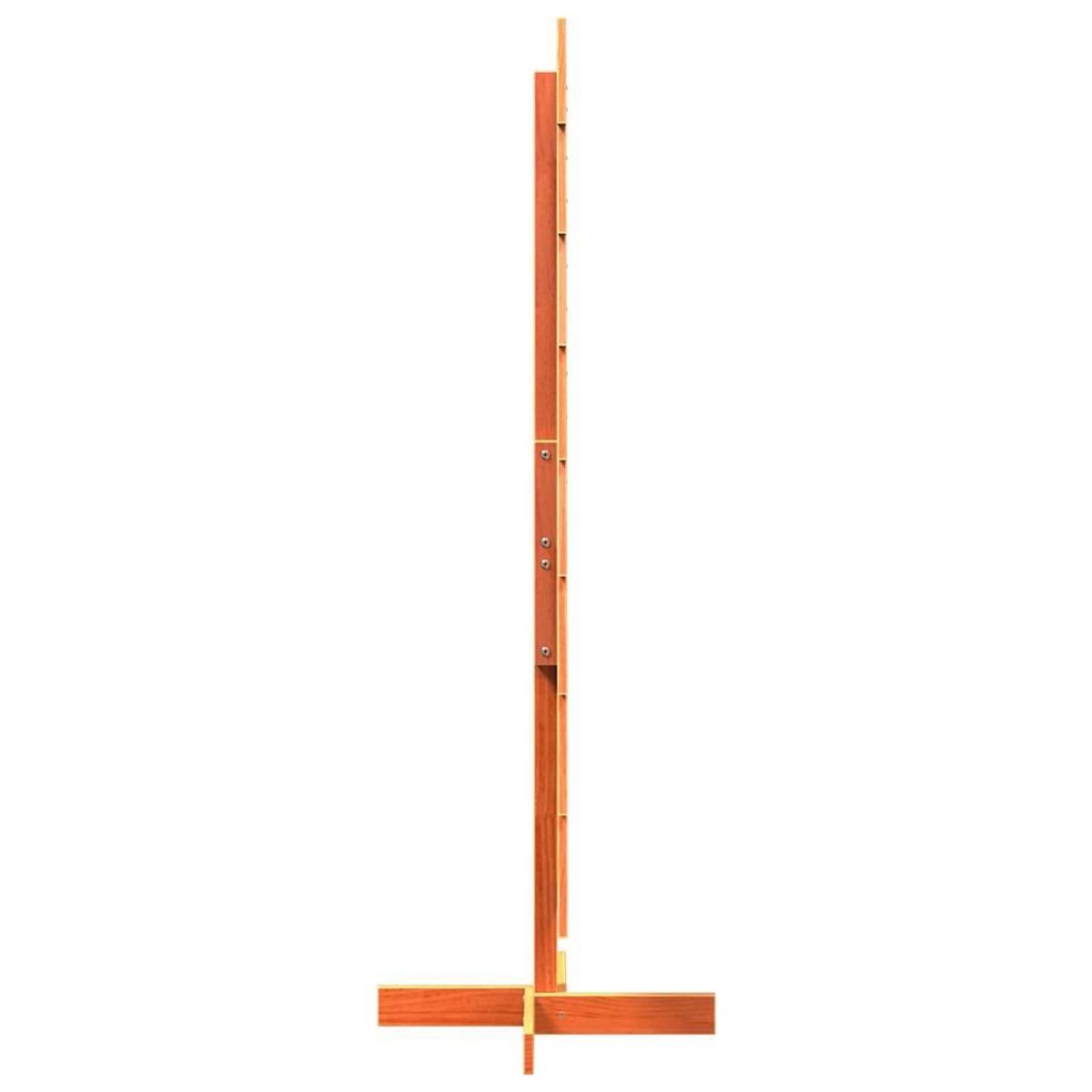 VIDAXL Arbre de Noël en bois pour decoration 150 cm bois de pin massif