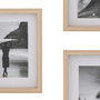 Voir la diapositive 3 : ATMOSPHERA Lot de 5 cadres photos en bois - Beige