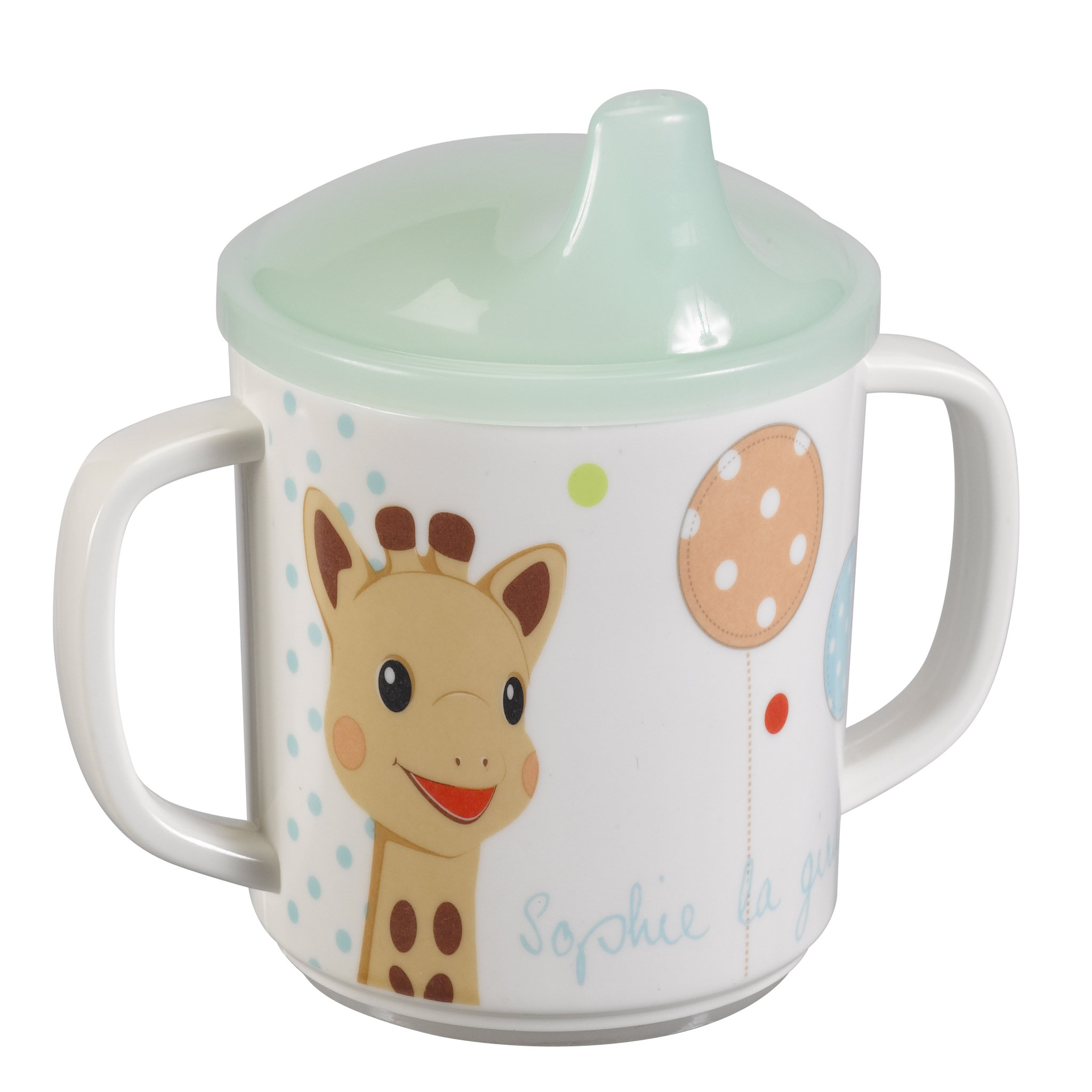 Voir la diapositive 6 : VULLI Coffret repas 4 pièces Sophie La Girafe 