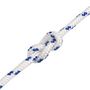 Voir la diapositive 5 : VIDAXL Corde de bateau Blanc 6 mm 50 m Polypropylene