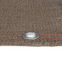 Voir la diapositive 3 :  Brise vue taupe 300g/m2 Werkapro  1,50 x 10m