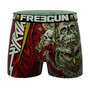 Voir la diapositive 4 : FREEGUN Lot de 4 boxers homme Hyraw Skull