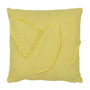 Voir la diapositive 1 : Paris Prix Coussin Design Feuilles  Avocado  45x45cm Vert Citron