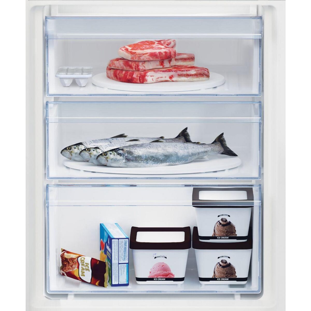 Beko Réfrigérateur combiné encastrable BCSA285K4SNLH