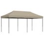 Voir la diapositive 5 : VIDAXL Tente de reception pliable escamotable taupe 580x292x315 cm