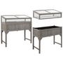Voir la diapositive 4 : VIDAXL Lit sureleve avec serre 110x54x120 cm Bois de sapin massif