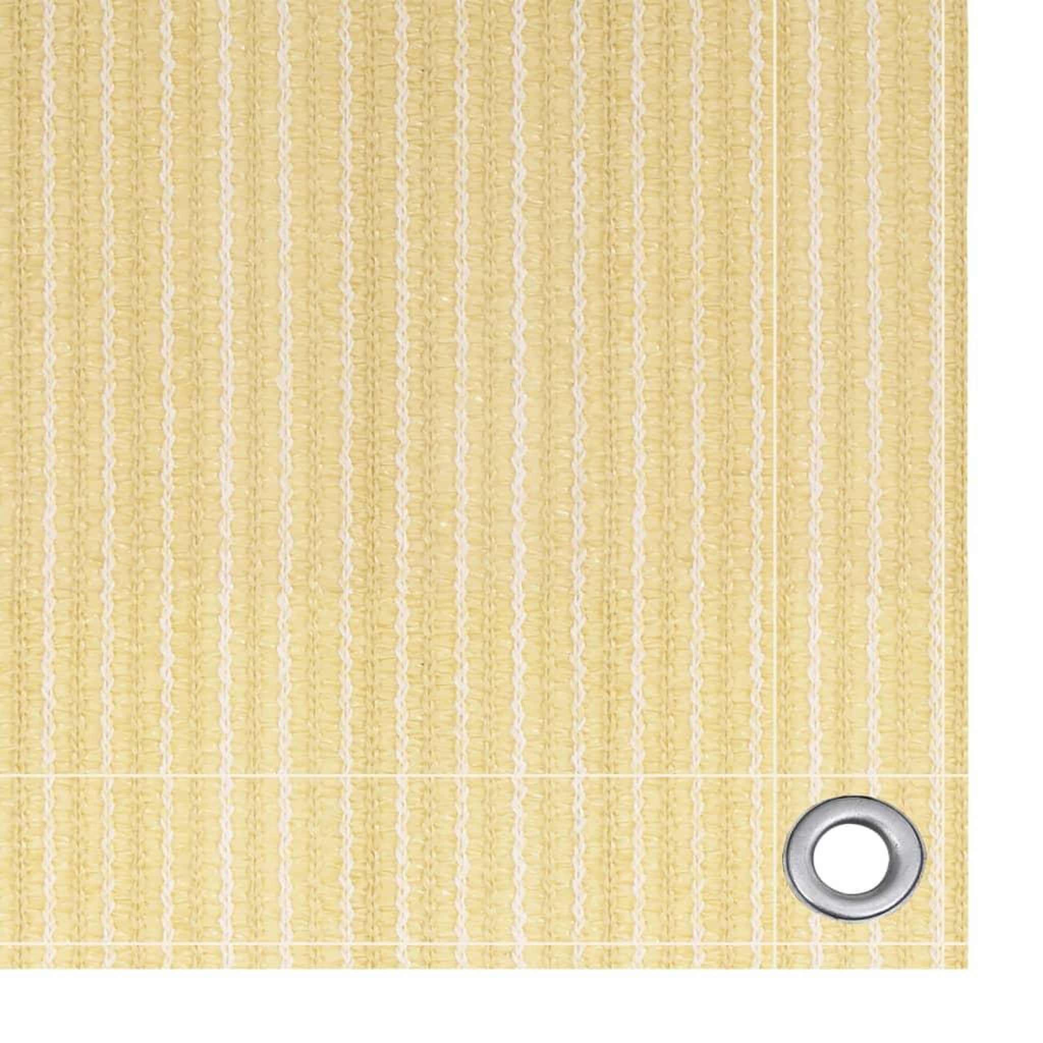 Voir la diapositive 3 : VIDAXL Ecran de balcon beige 75x300 cm pehd