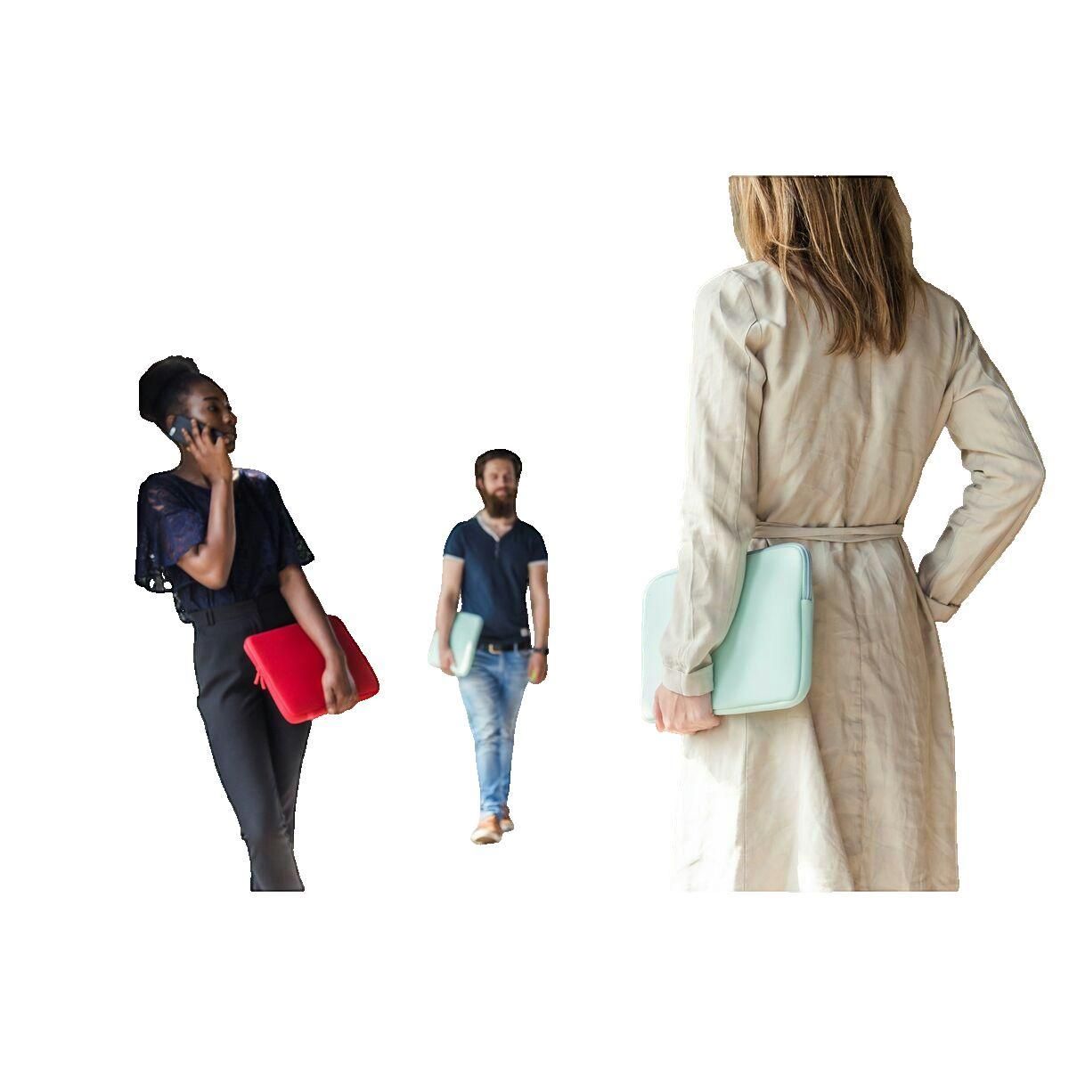 RIVACASE Housse ordinateur Rivacase 5133 Gris mémoire de forme