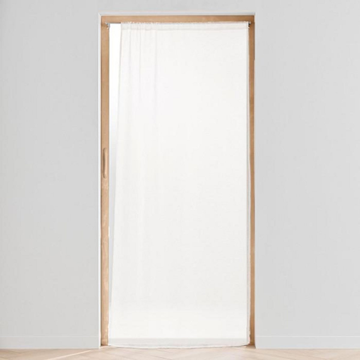Paris Prix Voilage Passe-Tringle  Carlin  90x200cm Naturel