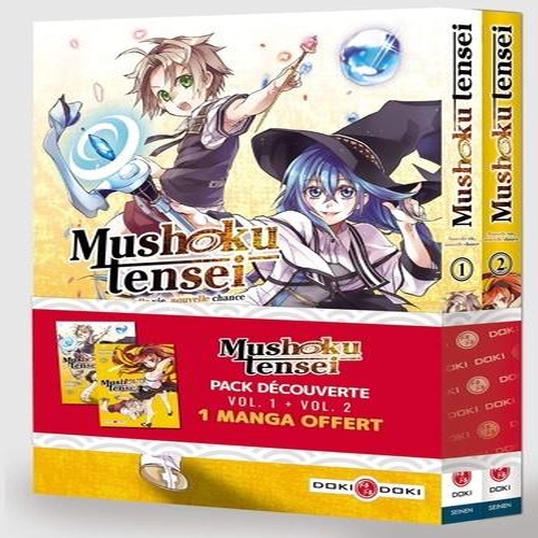 MUSHOKU TENSEI - NOUVELLE VIE, NOUVELLE CHANCE TOMES 1 ET 2 : PACK DECOUVERTE EN 2 VOLUMES. DONT LE TOME 1 OFFERT, Fujikawa Yuka