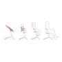 Voir la diapositive 3 : CYBEX CYBEX - Chaise Haute Evolutive et Réglable Lemo 2 - Pearl Rose