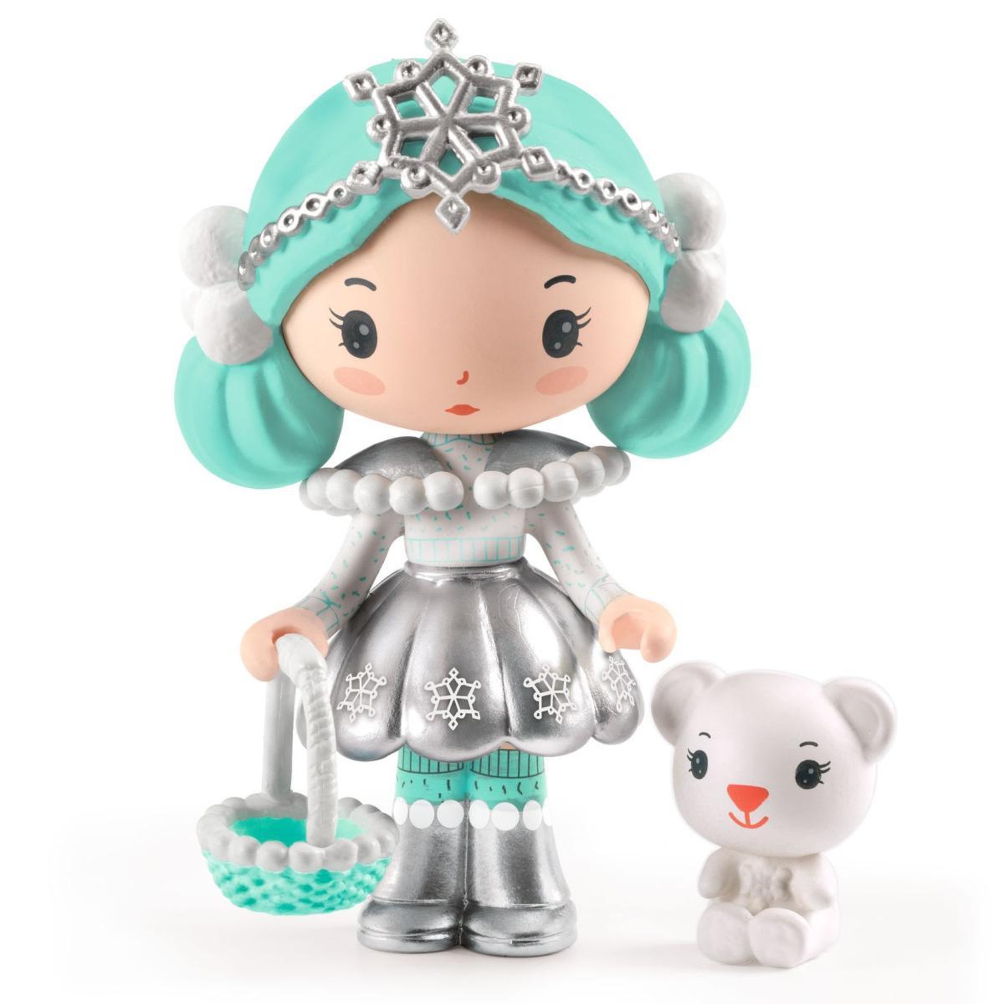 Voir la diapositive 2 : Djeco Figurine TinyLy Neige et Nours