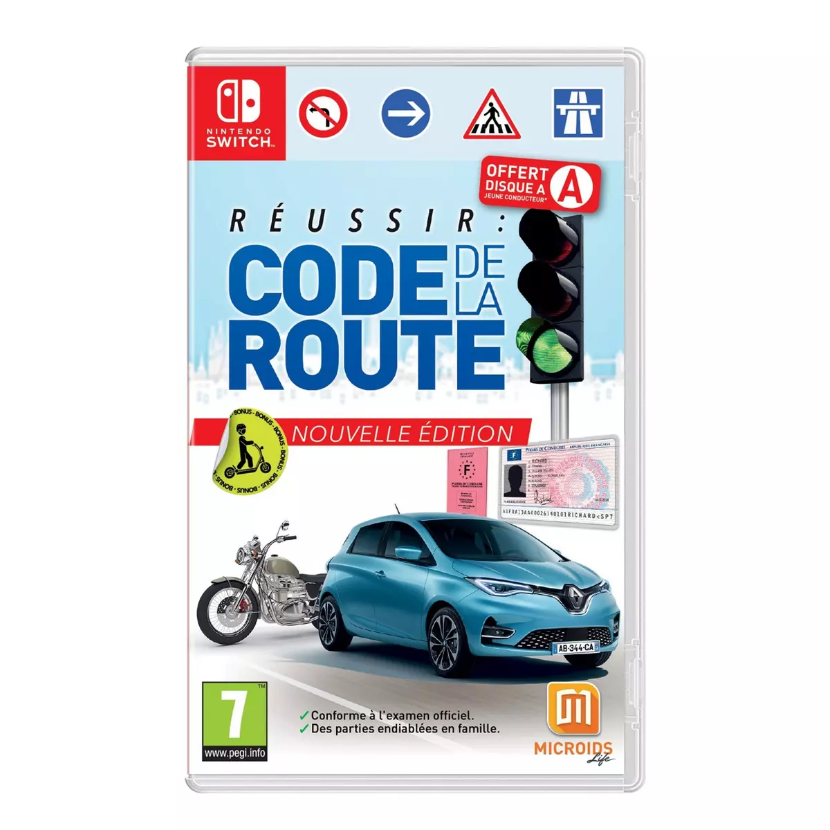 REUSSIR : CODE DE LA ROUTE - Nouvelle édition Nintendo Switch