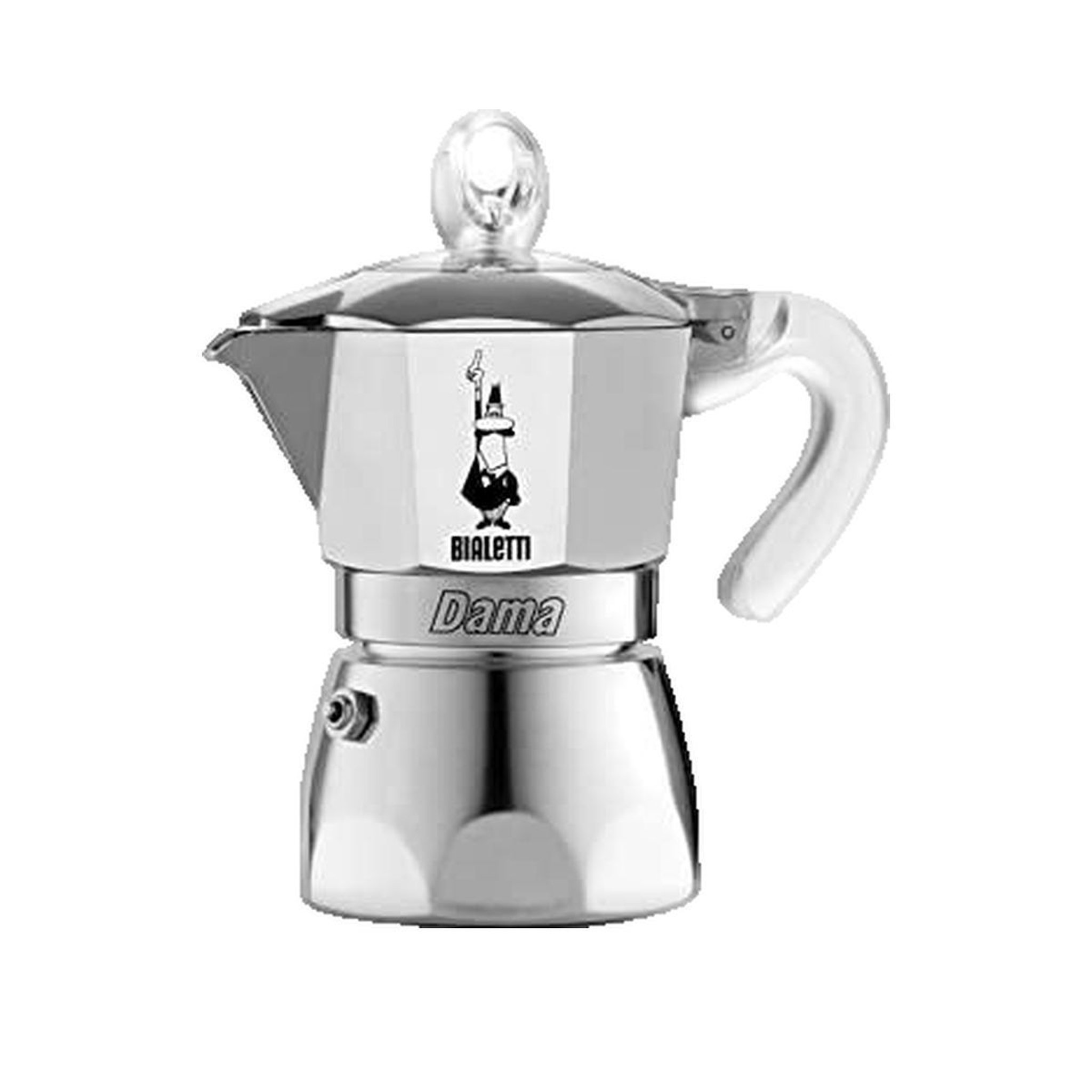 BIALETTI Cafetière Moka Bialetti Dama Pure Ice Métallique