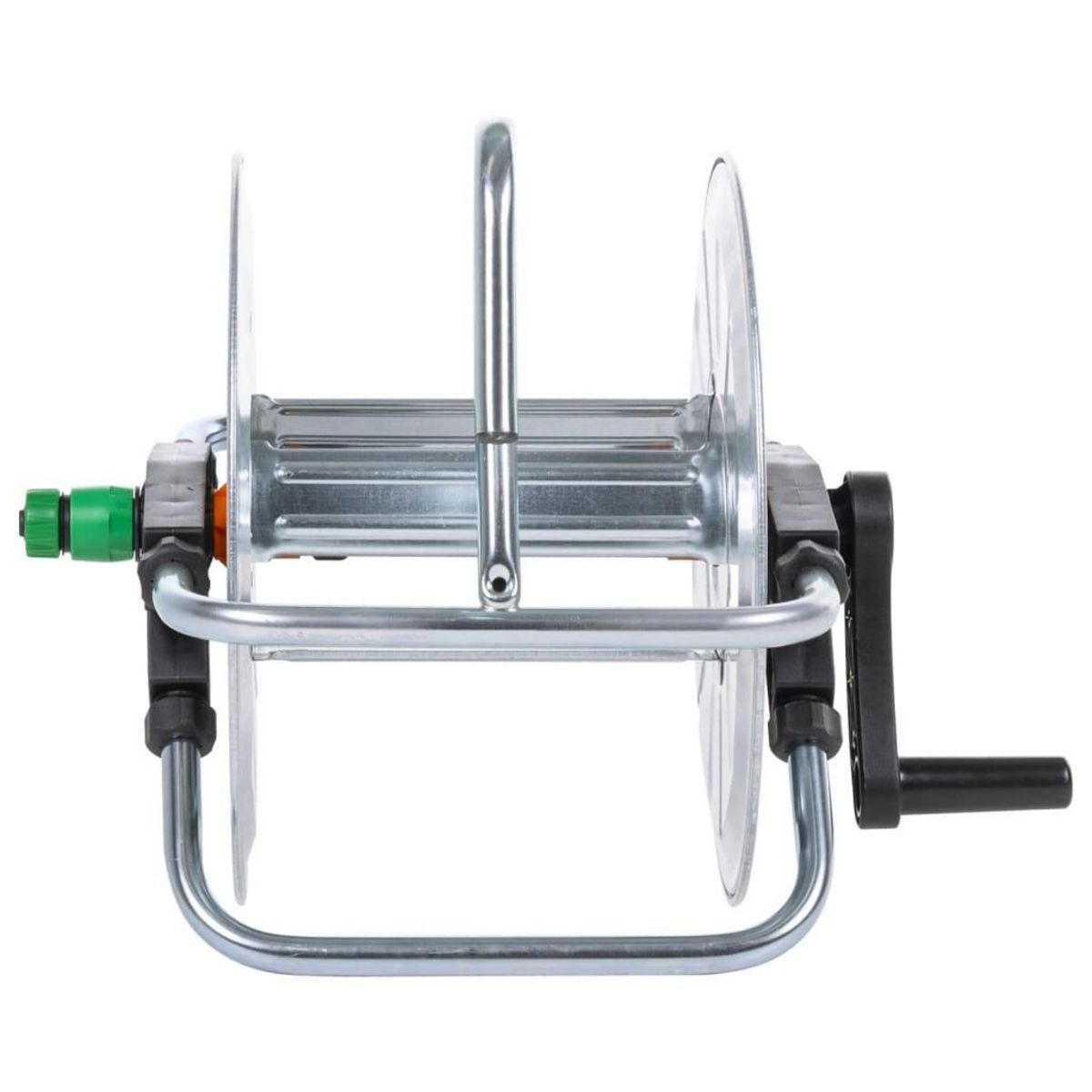 VIDAXL Enrouleur de tuyau mural pour tuyau de 50 m 1/2  ou 35 m 3/4