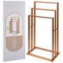 Voir la diapositive 2 : Bathroom Solutions Bathroom Solutions Porte-serviette Bambou avec 3 barres