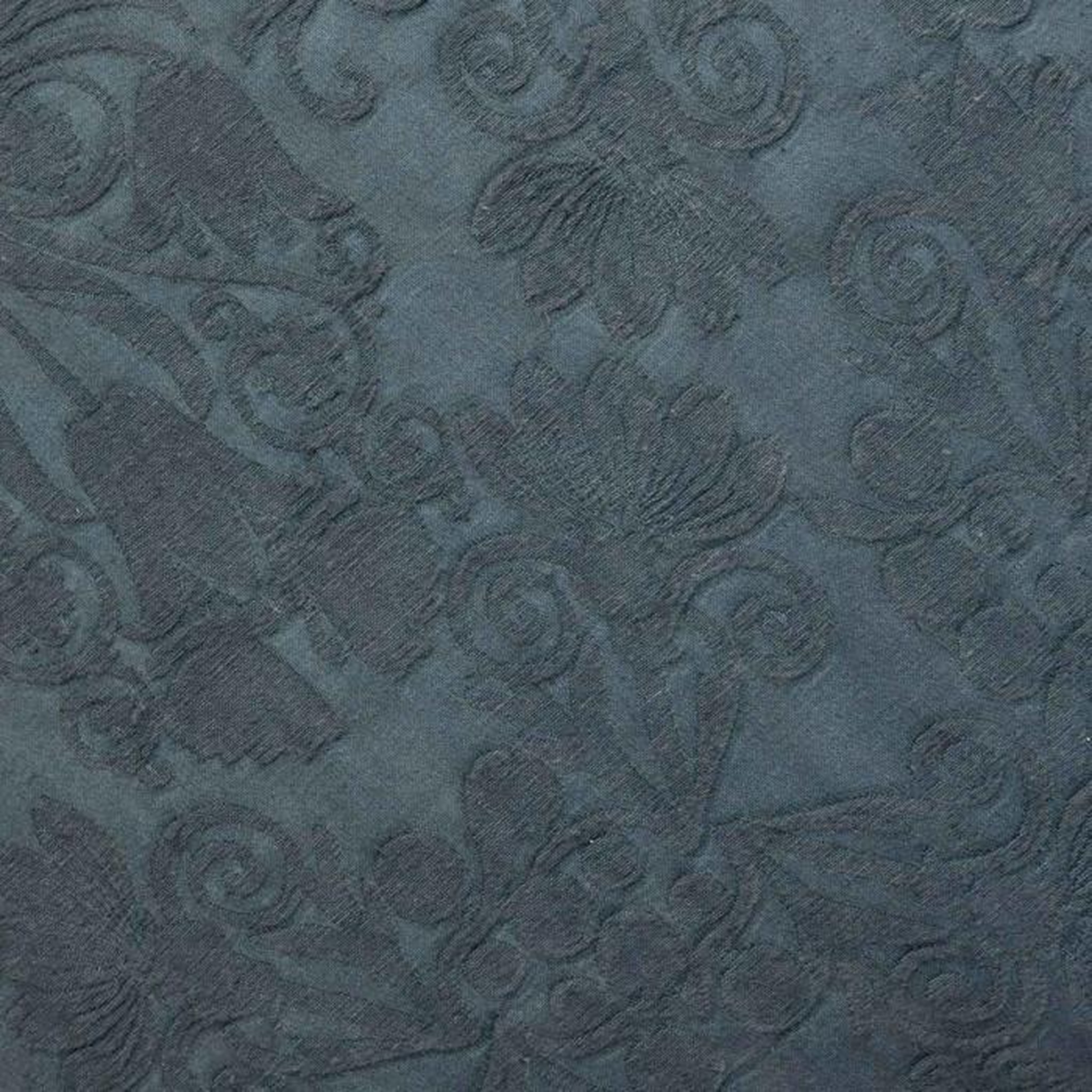 Voir la diapositive 3 : ATMOSPHERA Coussin de Sol Pompons  Little Cottage  43cm Bleu
