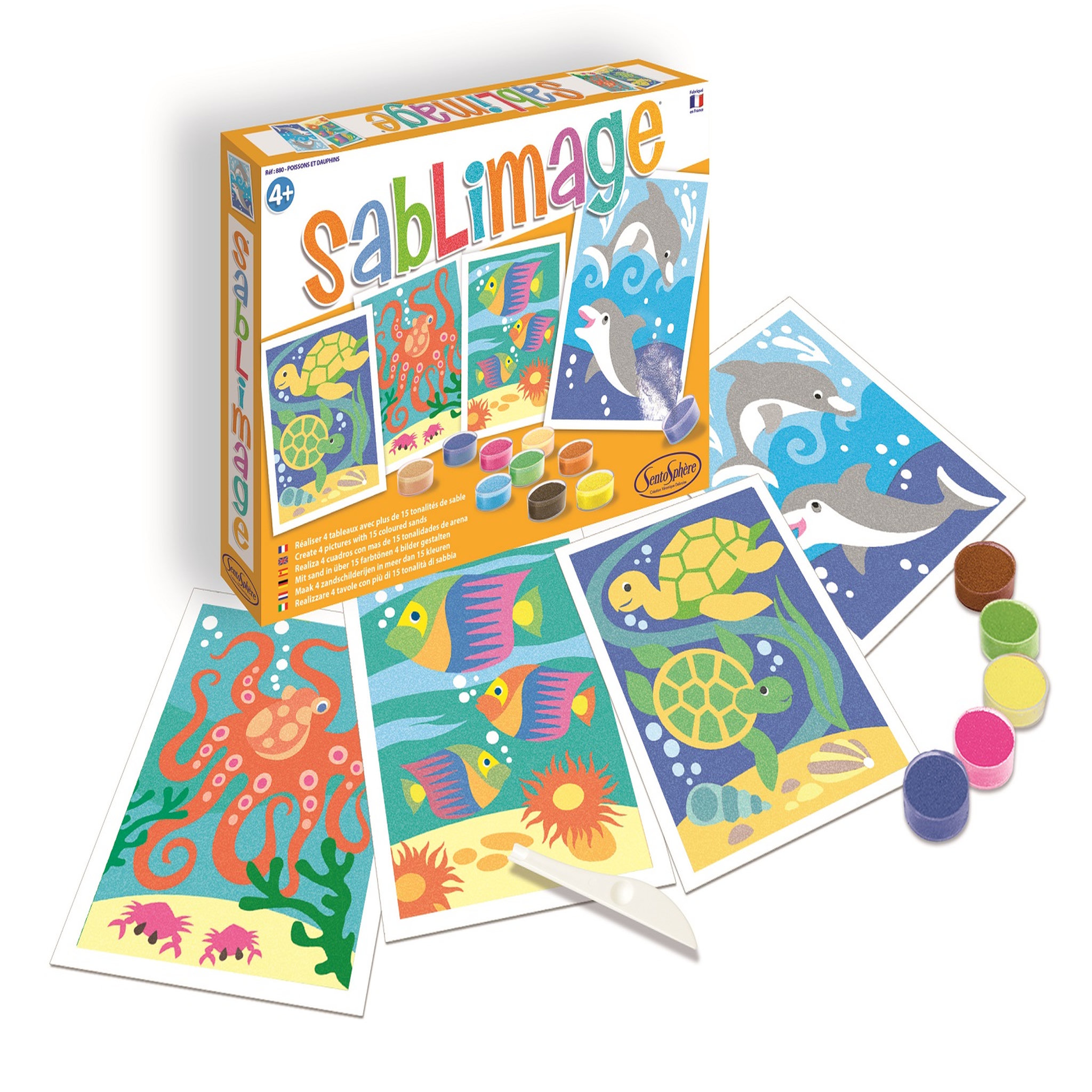 Voir la diapositive 2 : Sentosphère Coffret Sablimage