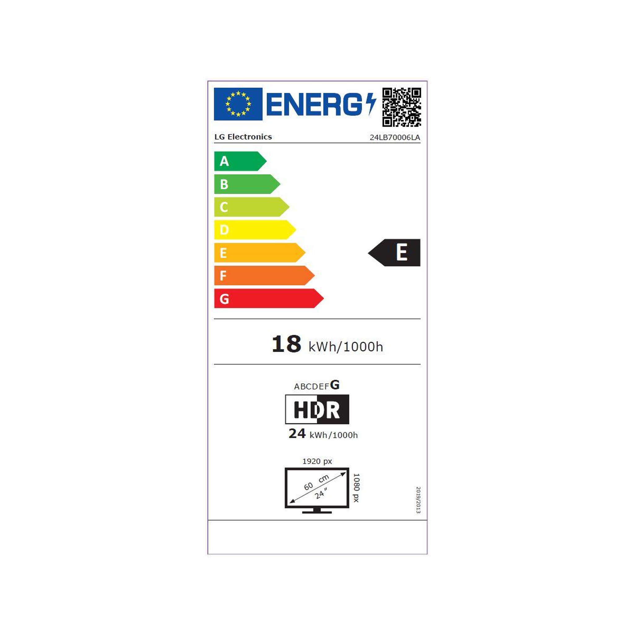 Voir la diapositive 6 : LG Tv led 24lb70006la (2026) 24  (60 cm)