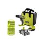 Voir la diapositive 1 : Ryobi Pack RYOBI Perceuse-visseuse R18DD3-2415BS - 18V One+ - 2 batteries 4,0 Ah - 1,5Ah - Chargeur - Cof