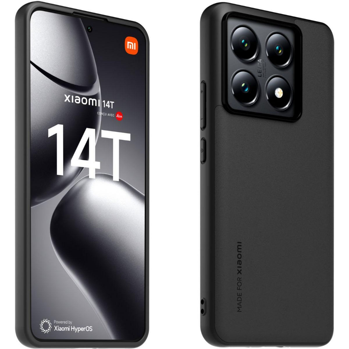 MADE FOR XIAOMI Coque Xiaomi 14T Premium Noir