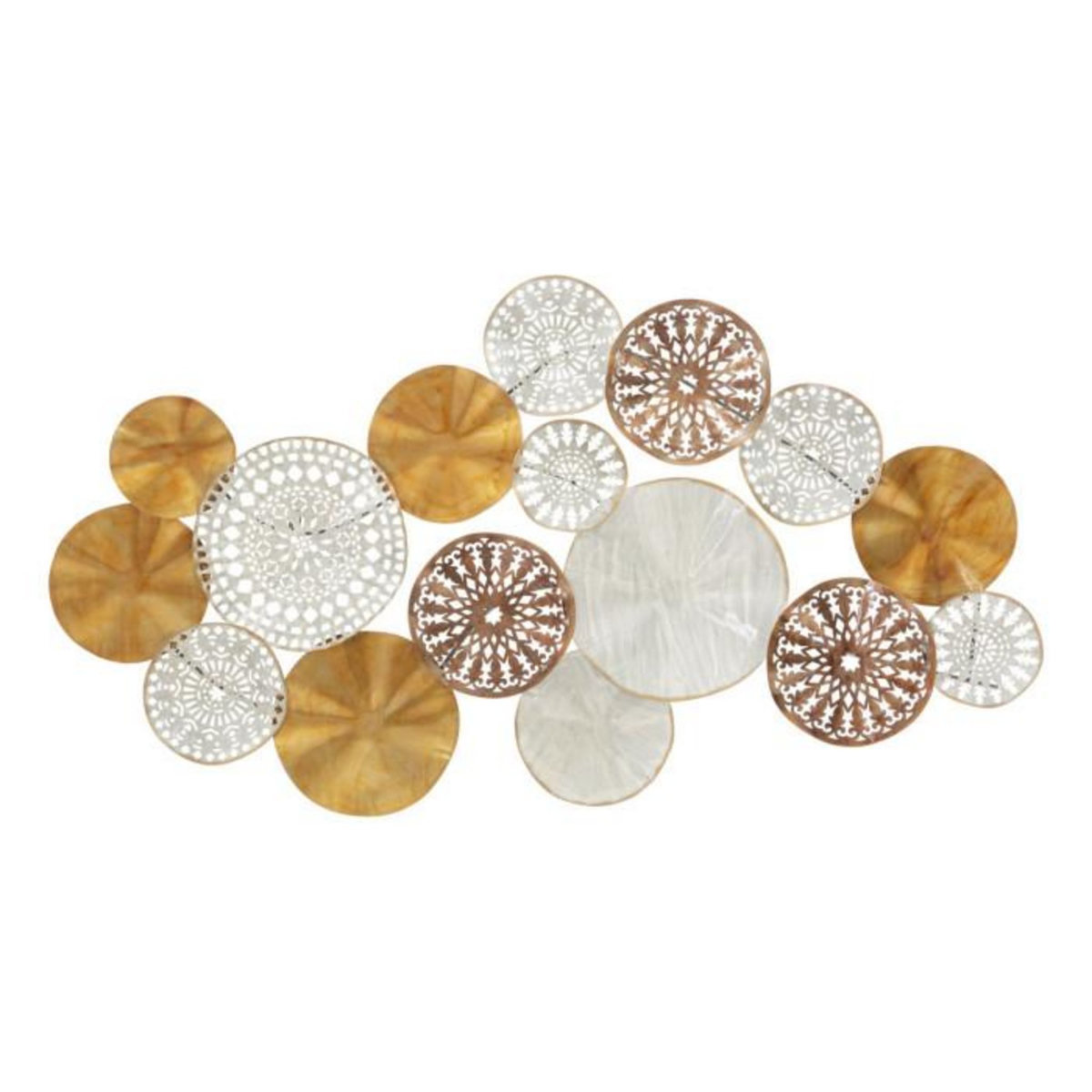 Paris Prix Décoration Murale en Métal  Triby  125cm Multicolore