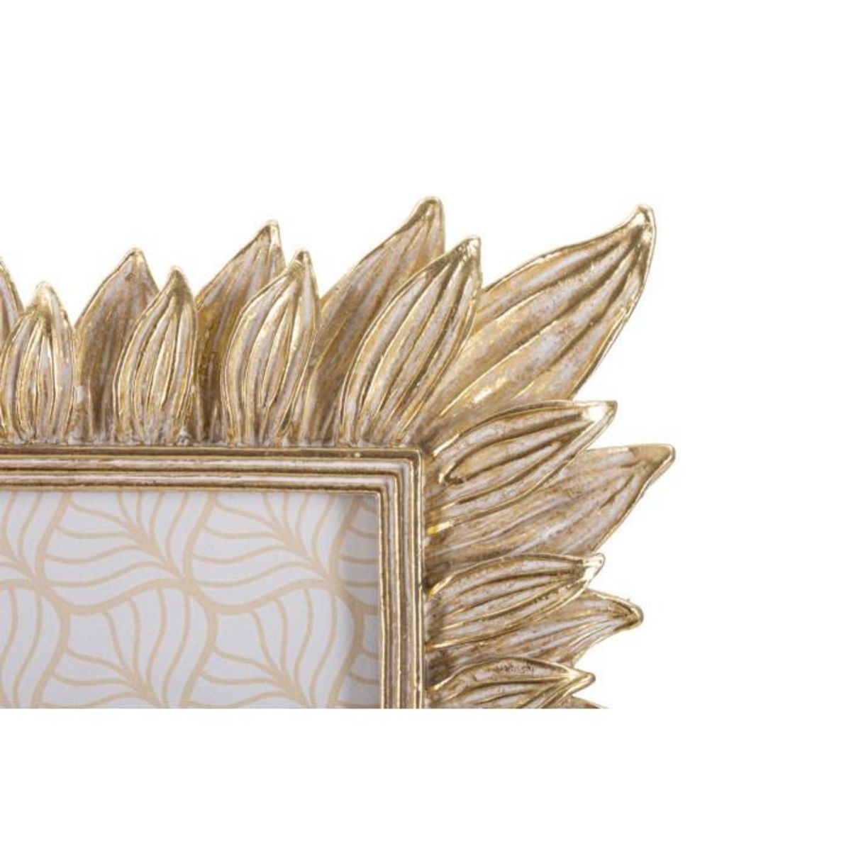 Paris Prix Cadre Photo Déco Pétales de Fleurs  Molas  15x20cm Or