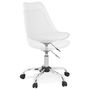 Voir la diapositive 6 : Paris Prix Chaise de Bureau Design  Amidon  81cm Blanc