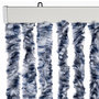 Voir la diapositive 4 : VIDAXL Moustiquaire Bleu et blanc 56x200 cm Chenille