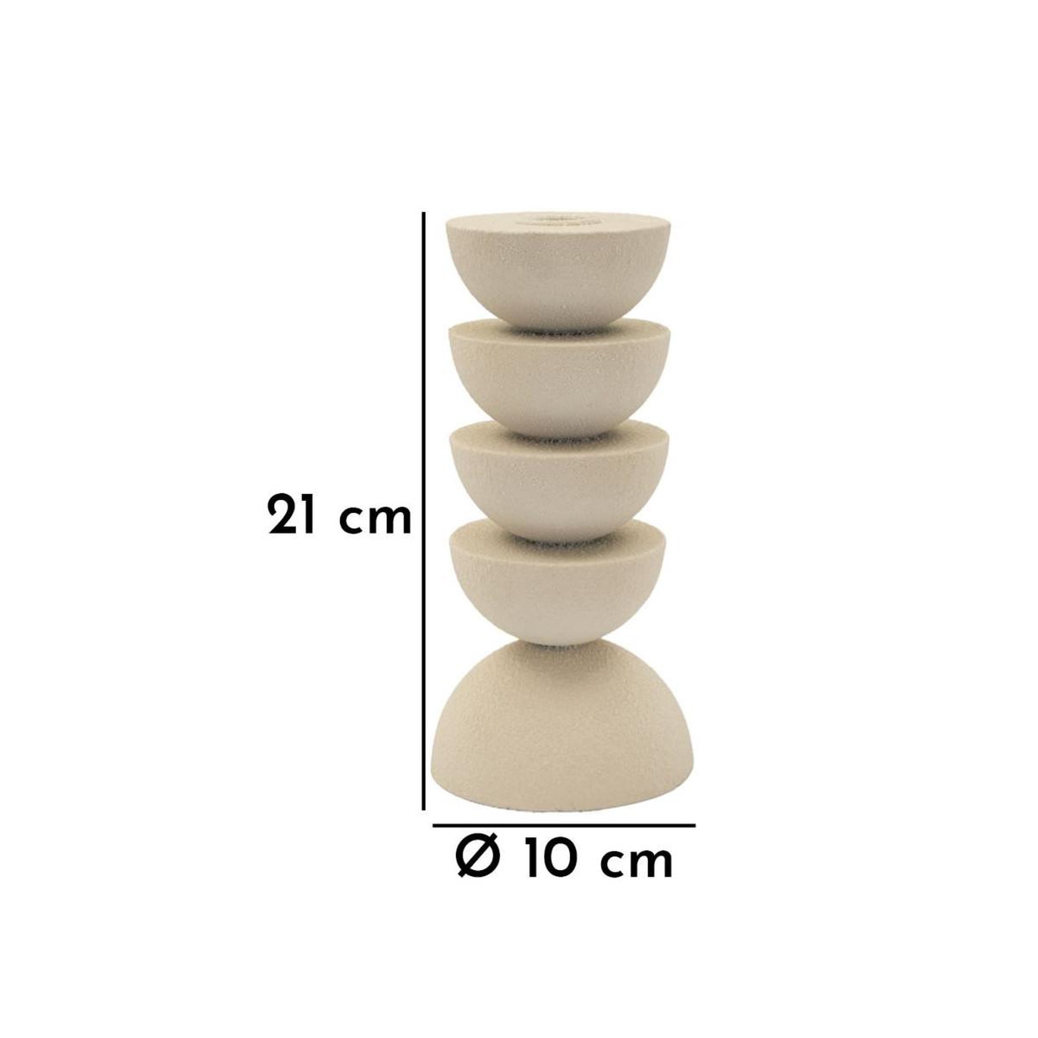Voir la diapositive 5 : Paris Prix Chandelier design  dune  21cm crème