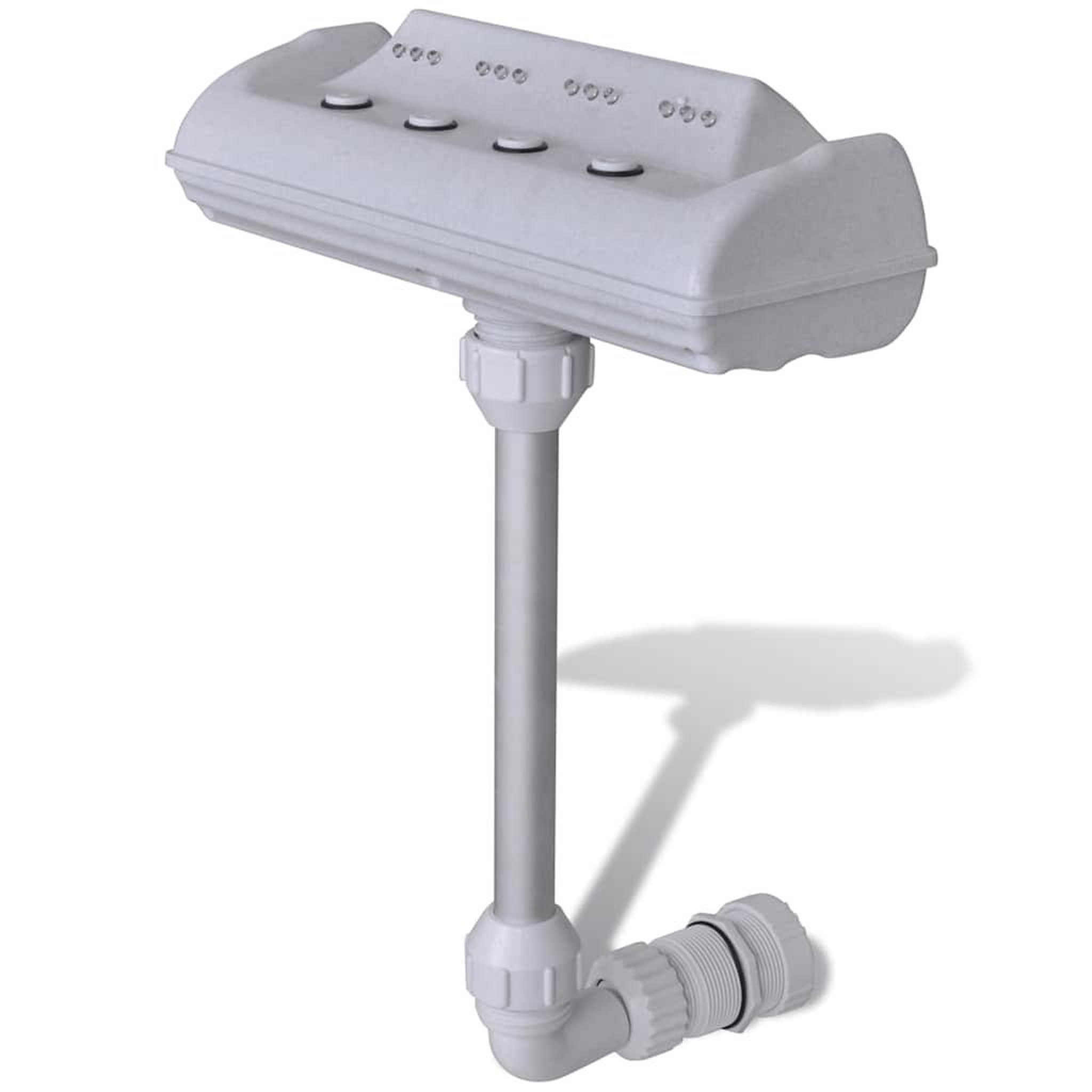 VIDAXL Fontaine de piscine avec lumieres led