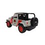 Voir la diapositive 2 : JADA TOYS Voiture radiocommandée Jada Toys Jeep Wrangler Jurassic Park