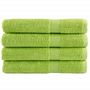 Voir la diapositive 1 : VIDAXL Serviettes de qualité supérieure SOLUND 4 pcs vert pomme