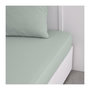 Voir la diapositive 3 : Today Drap housse TODAY Essential - 140 x 200+30 cm - 2 personnes - 100% Coton uni - Celadon