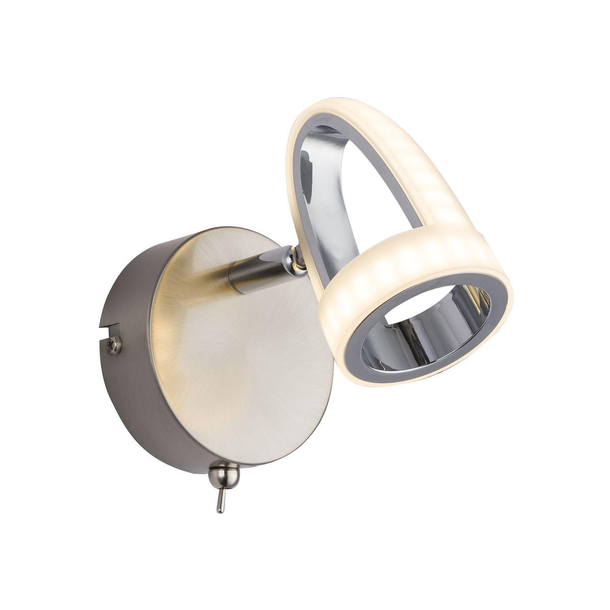 GLOBO Applique spot LED design Rodrik - Argent mat