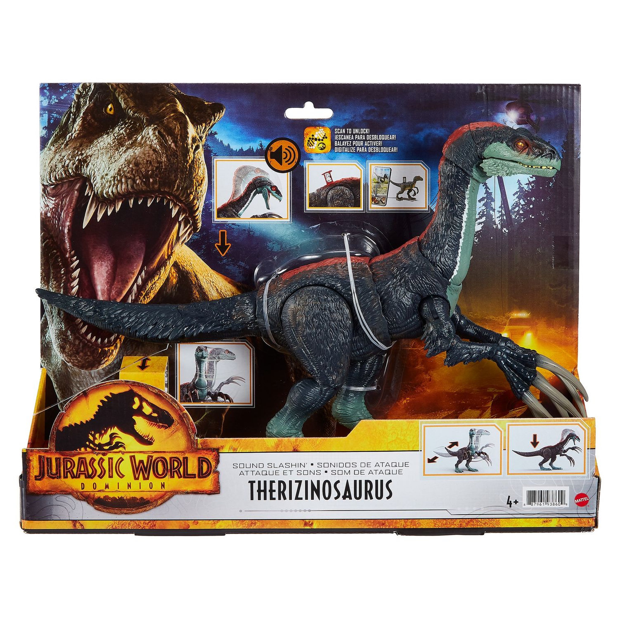 MATTEL Slasher Dino sonore Jurassic World 